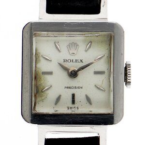 ROLEX Precision Silver SS MN